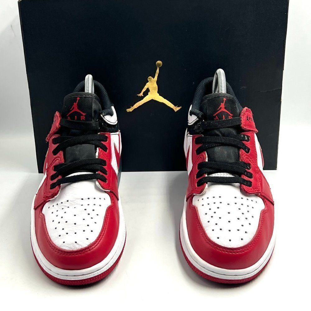 Air Jordan 1 Low FlyEase 'White Gym Red' (2022)